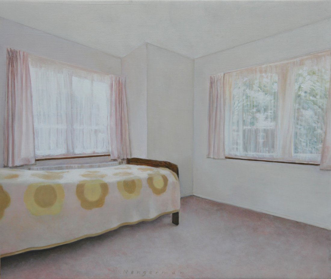 Inside III, oil on panel, 27 x 30 cm